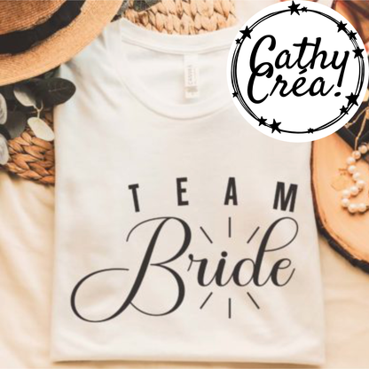 Team Bride ✨ - t-shirt femme