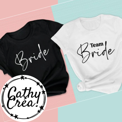 Team Bride - t-shirt femme